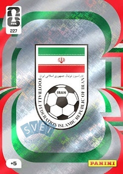 Team Crest Iran Panini FIFA World Cup 2026 Adrenalyn XL Team Crest #227